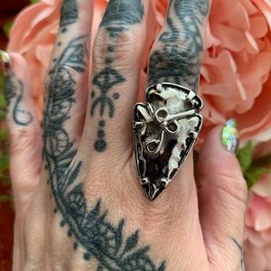 Vanessa Mooney x FP Silver Arrowhead Ring